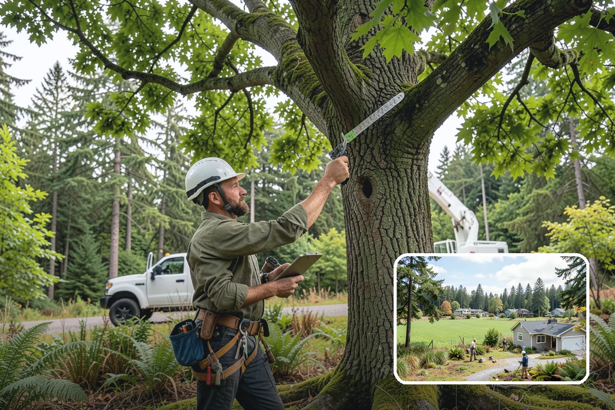 Soil testing in Lyman, Skagit County, WA - Supports long-term tree health and stability