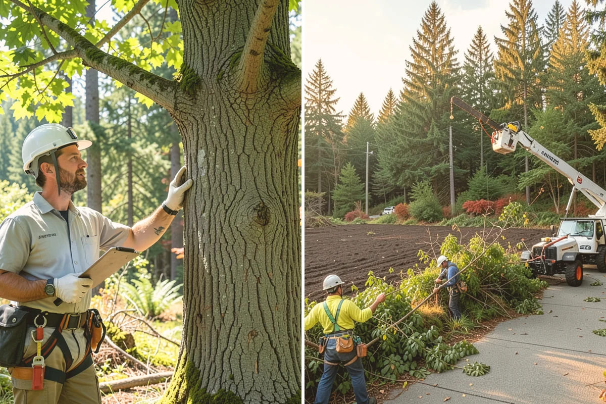 Soil testing in Lynnwood, Snohomish County, WA - Inspect the tree and its site