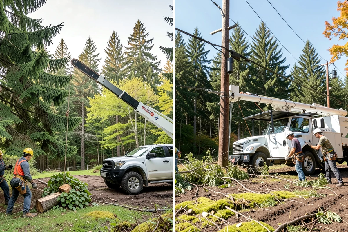 Soil testing in Maple Valley, King County, WA - Inspect the tree and its site