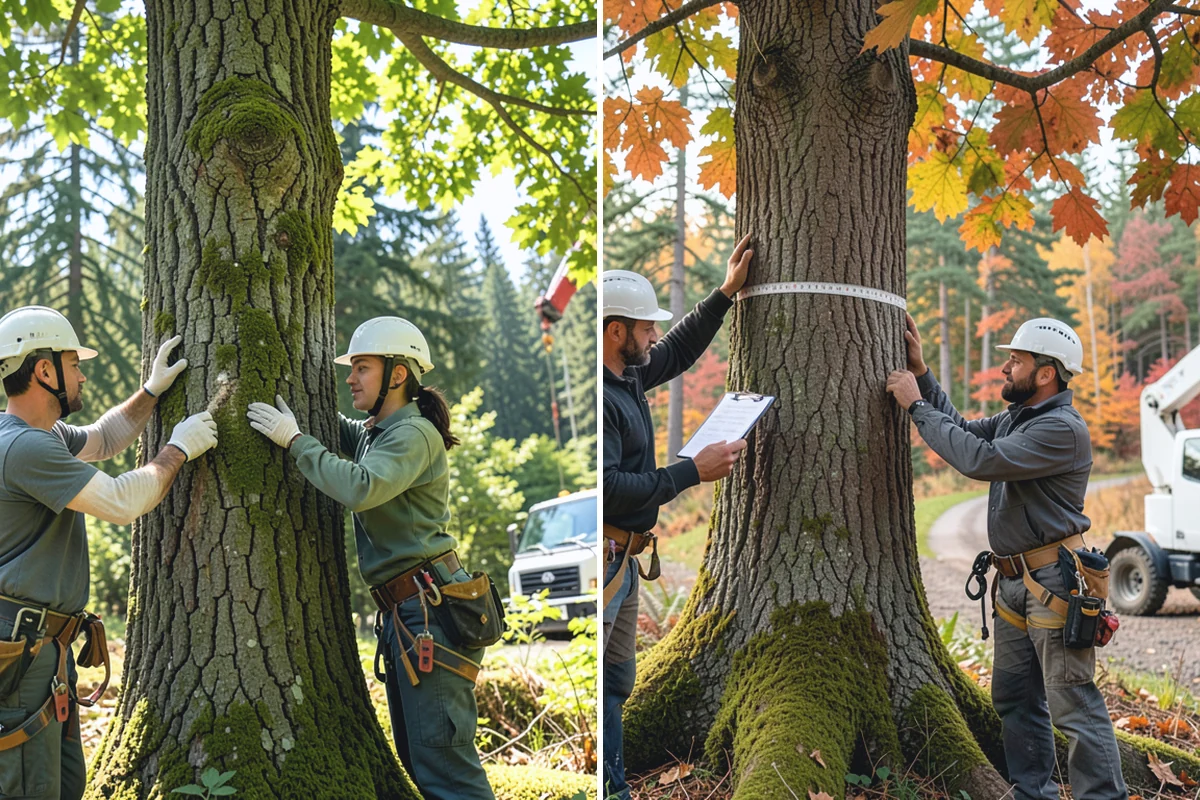 Soil testing in Medina, King County, WA - Inspect the tree and its site