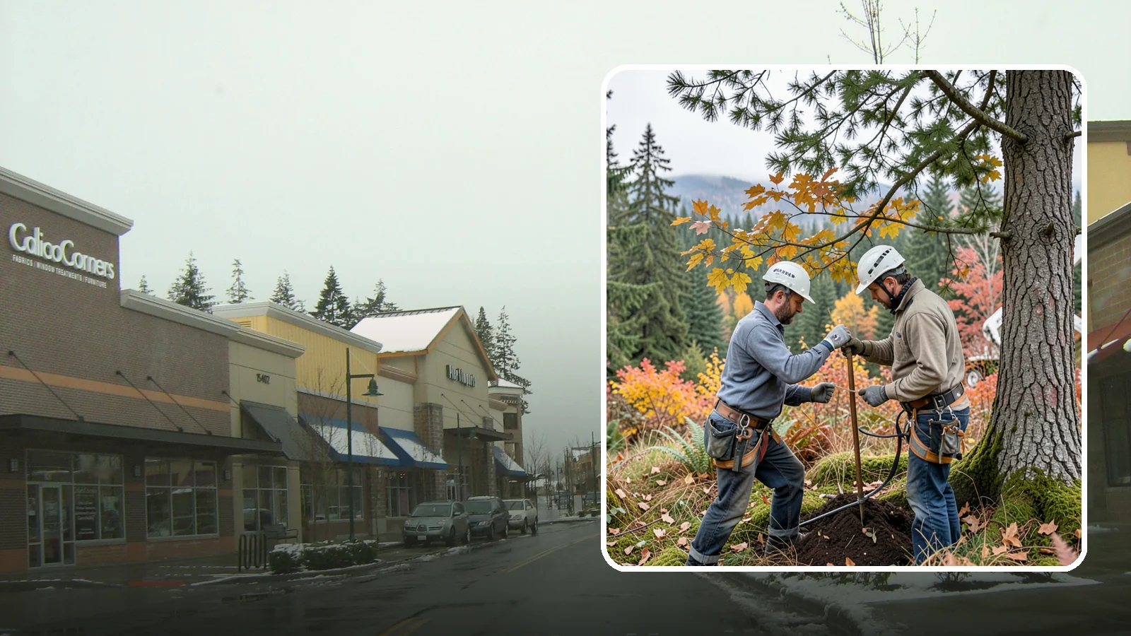 Soil testing in Mill Creek, Snohomish County, WA - The analysis of soil conditions around a tree.
