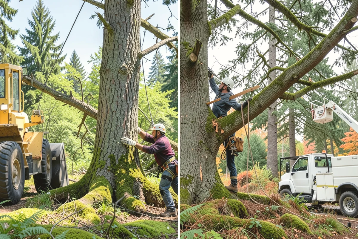 Soil testing in Monroe, Snohomish County, WA - Inspect the tree and its site