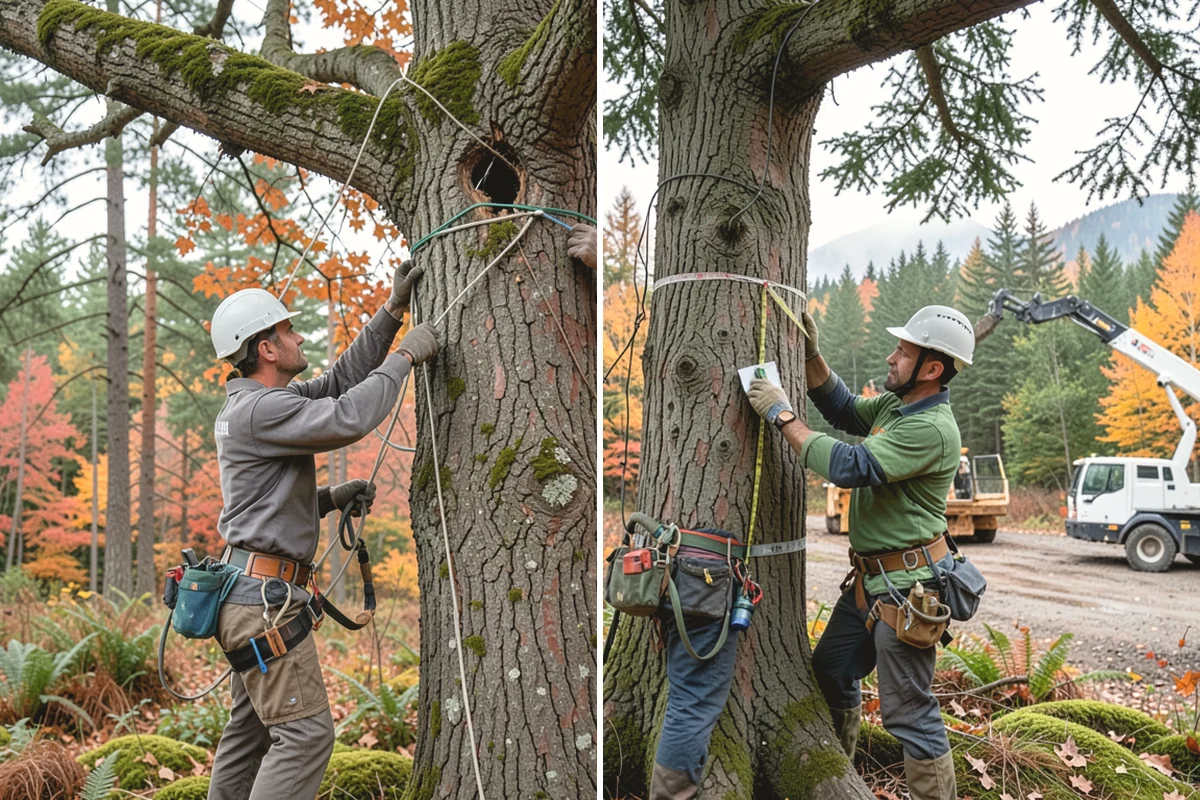 Soil testing in Mukilteo, Snohomish County, WA - Inspect the tree and its site