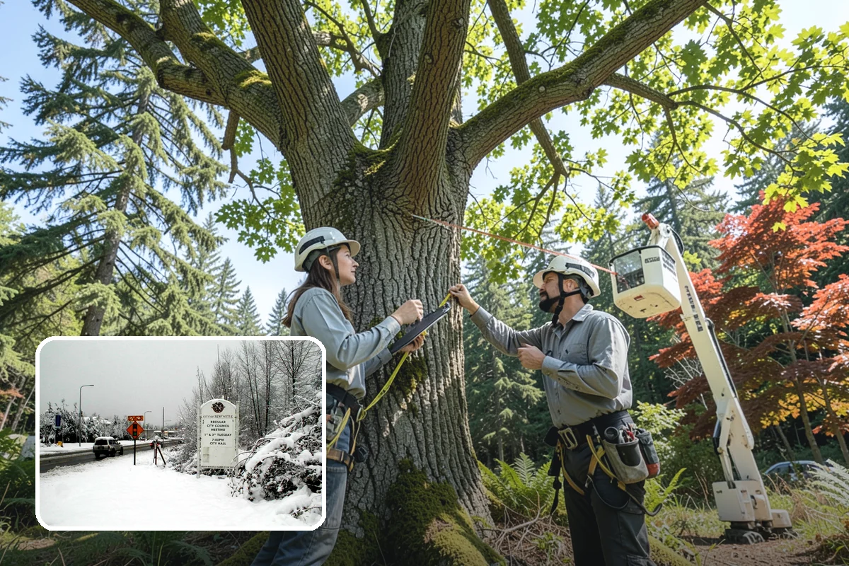 Soil testing in Newcastle, King County, WA - Supports long-term tree health and stability