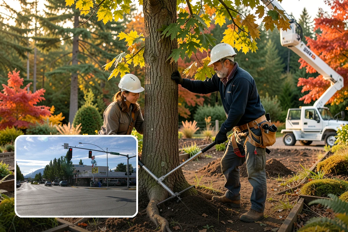 Soil testing in North Bend, King County, WA - Supports long-term tree health and stability