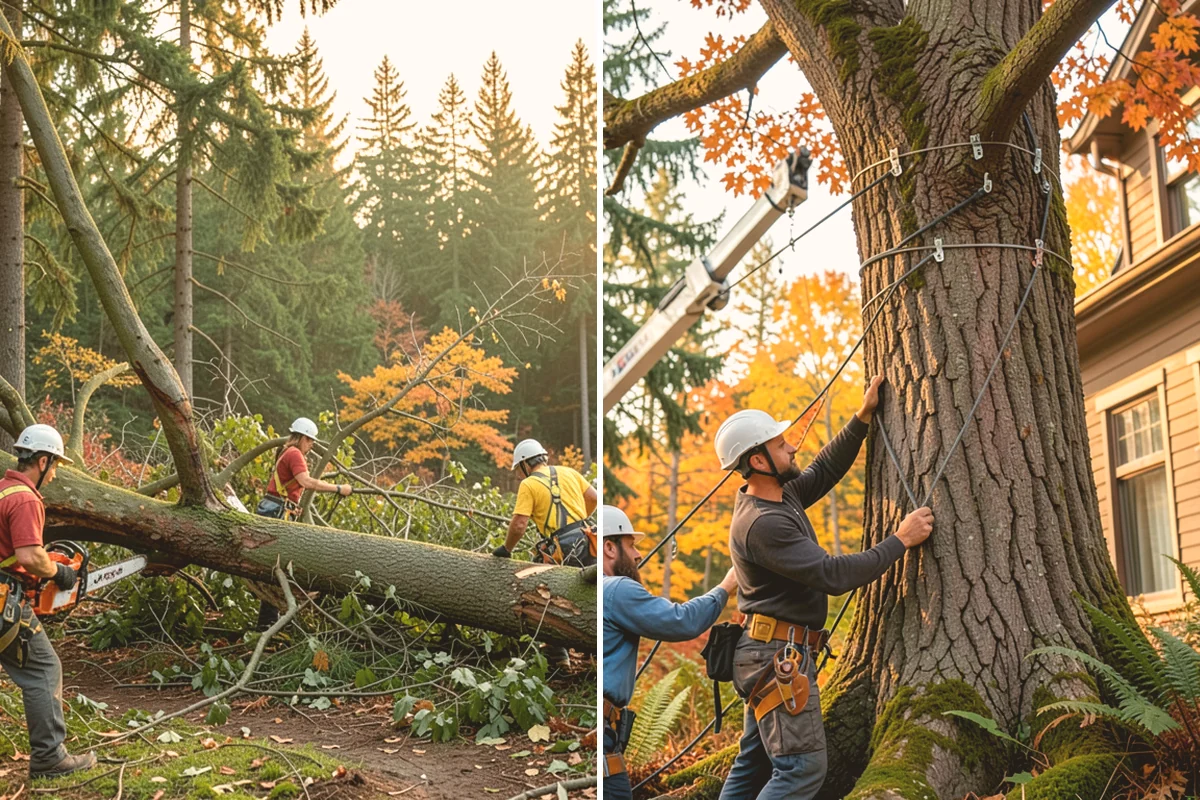 Soil testing in Orting, Pierce County, WA - Inspect the tree and its site