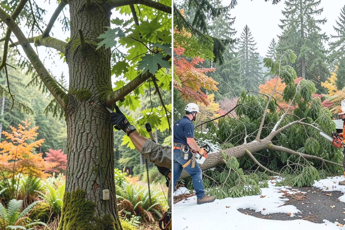 Soil testing in Redmond, King County, WA - Inspect the tree and its site