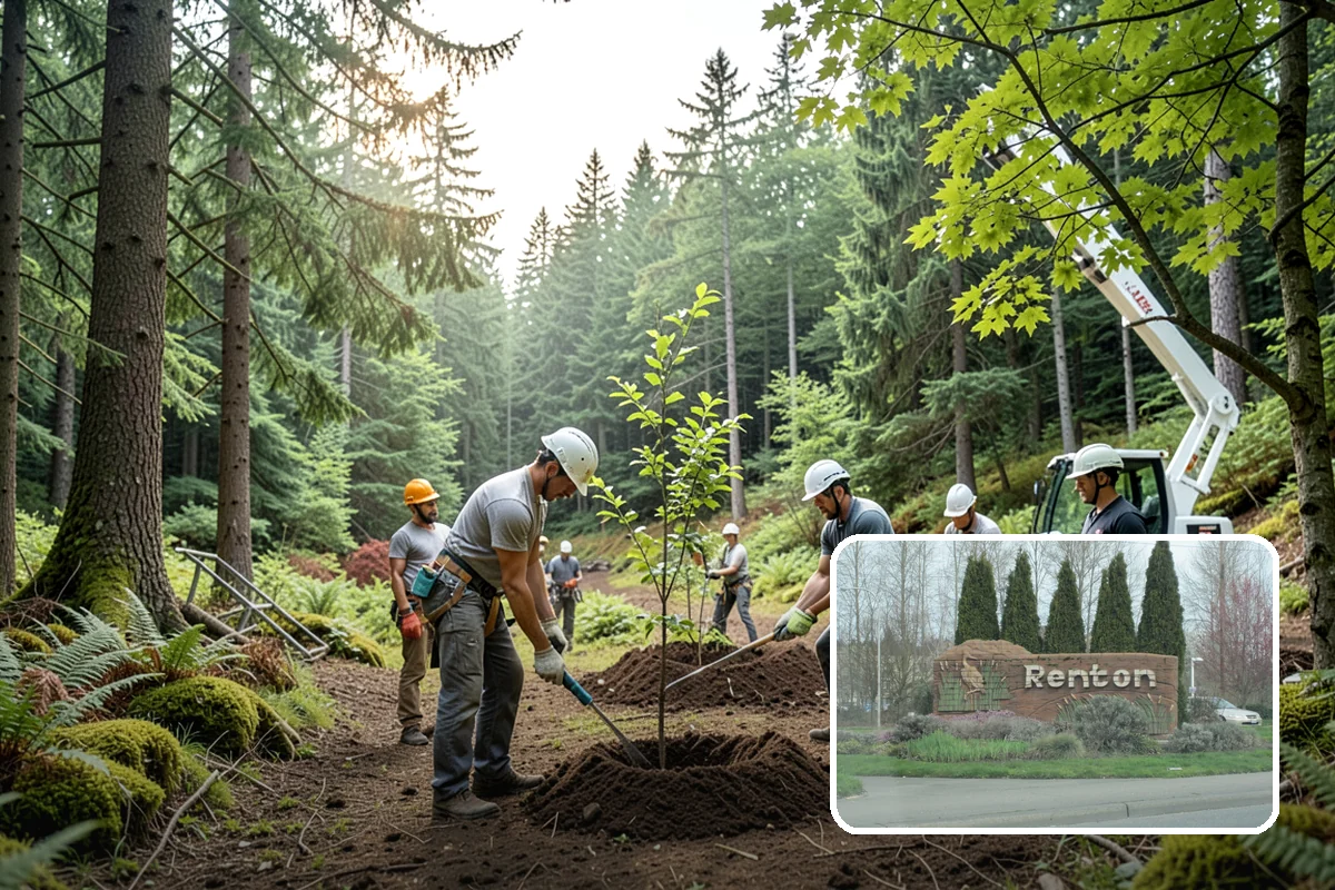 Soil testing in Renton, King County, WA - Supports long-term tree health and stability