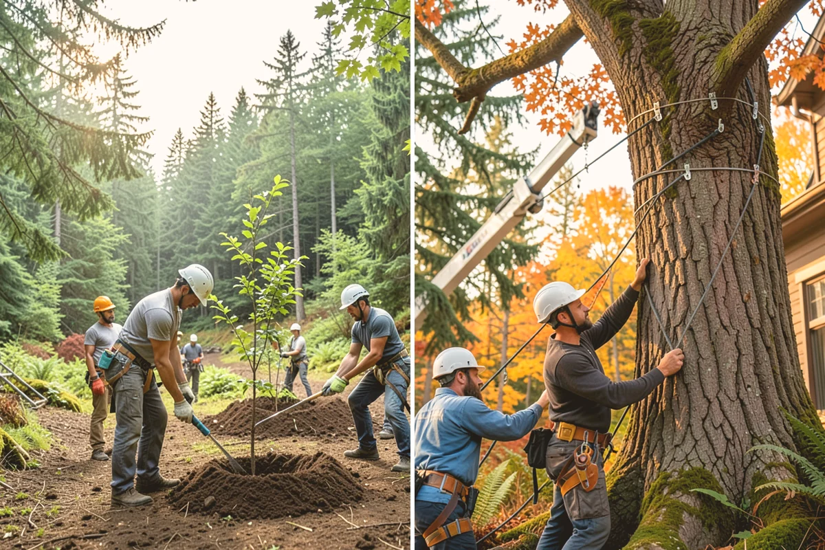Soil testing in Sammamish, King County, WA - Inspect the tree and its site