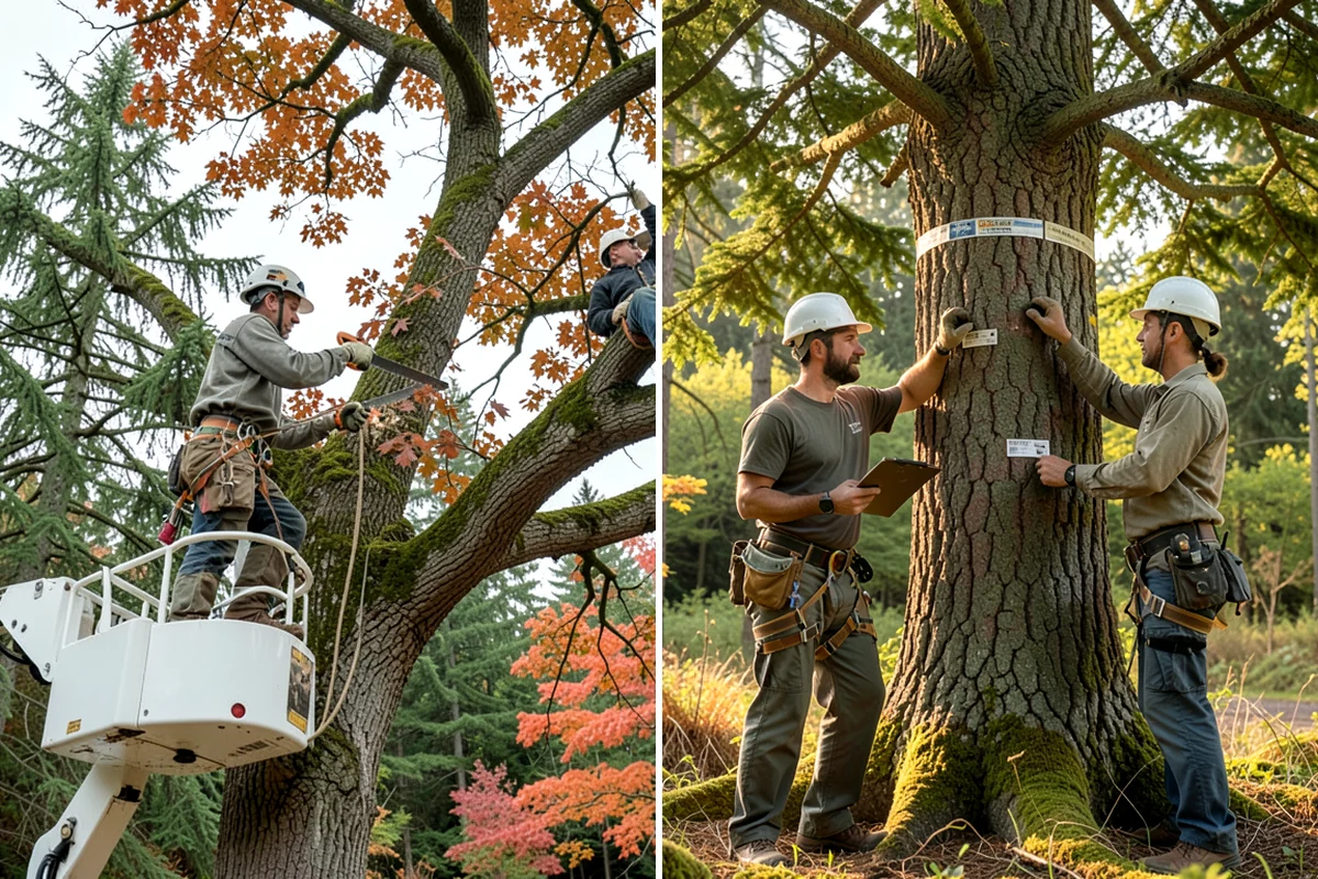 Soil testing in Seattle, King County, WA - Inspect the tree and its site