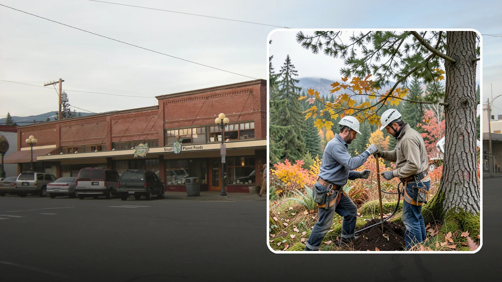 Soil testing in Sedro-Woolley, Skagit County, WA - The analysis of soil conditions around a tree.