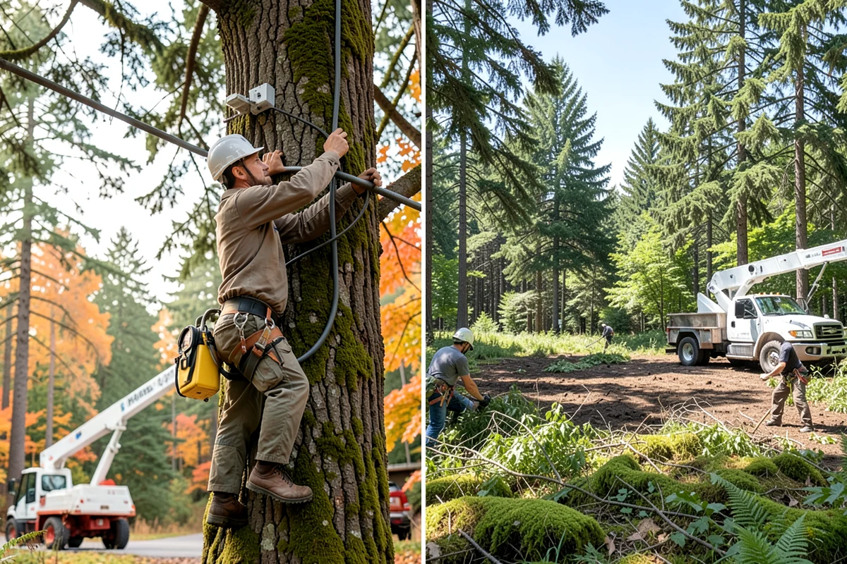 Soil testing in Sedro-Woolley, Skagit County, WA - Inspect the tree and its site