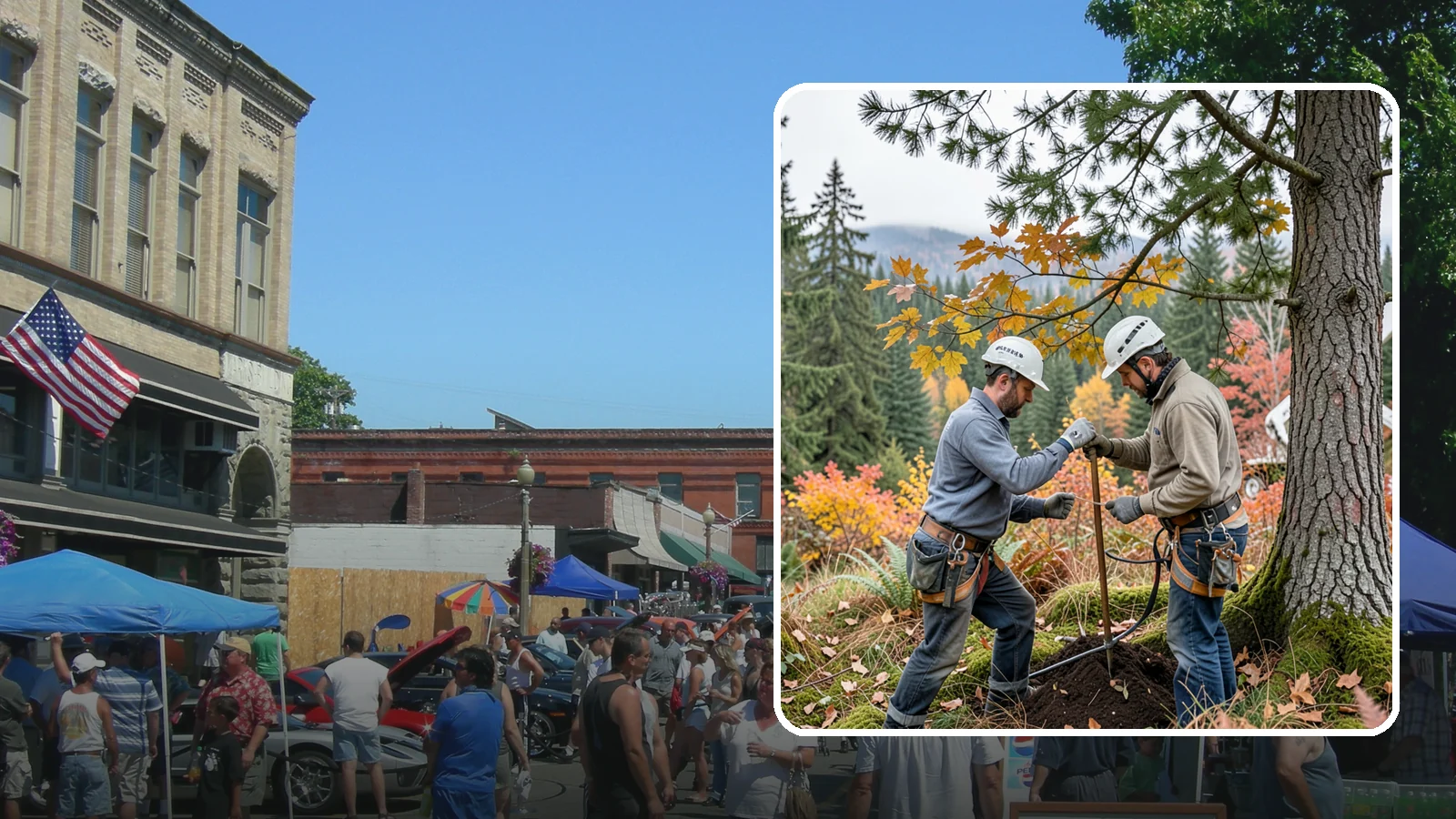 Soil testing in Snohomish, Snohomish County, WA - The analysis of soil conditions around a tree.