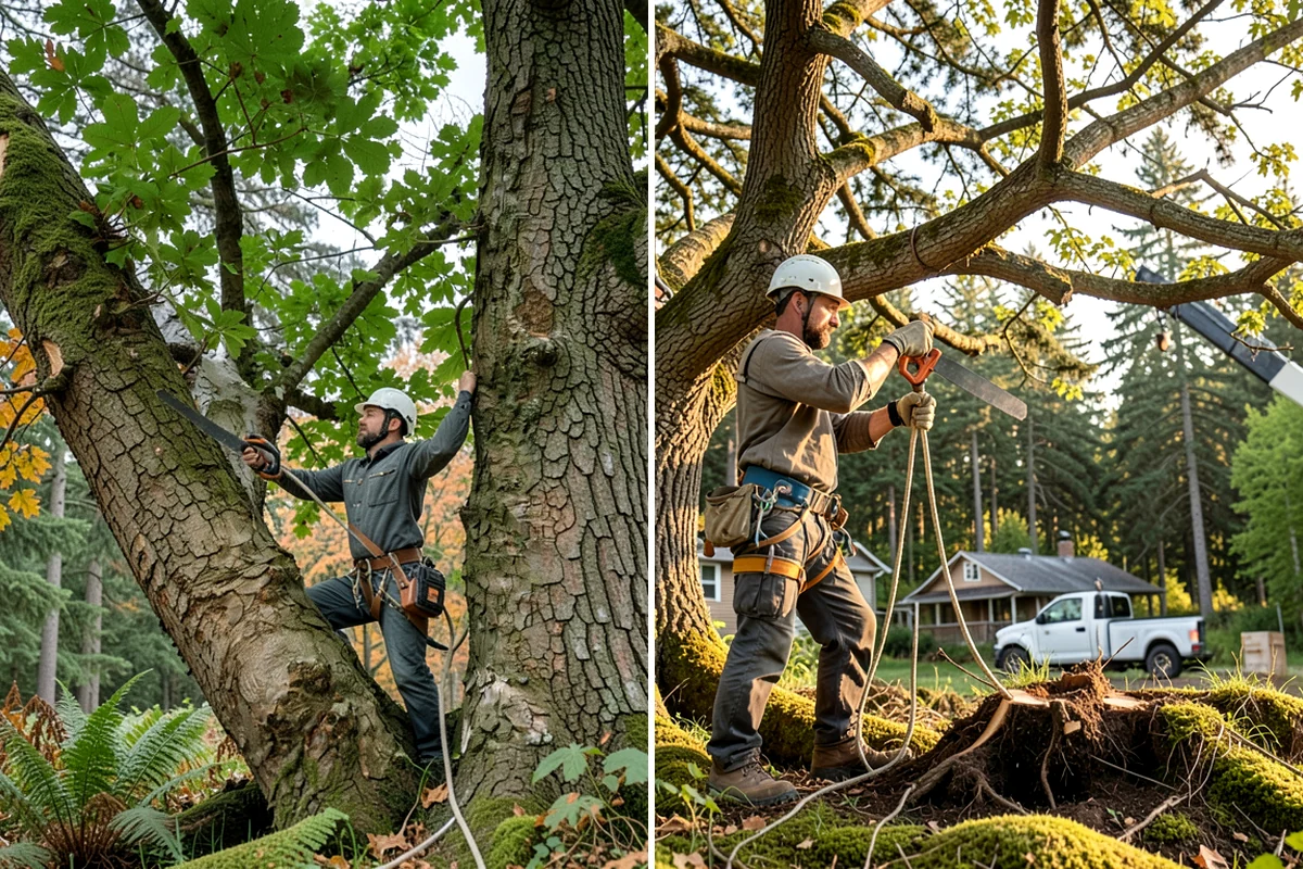 Soil testing in Snoqualmie, King County, WA - Inspect the tree and its site
