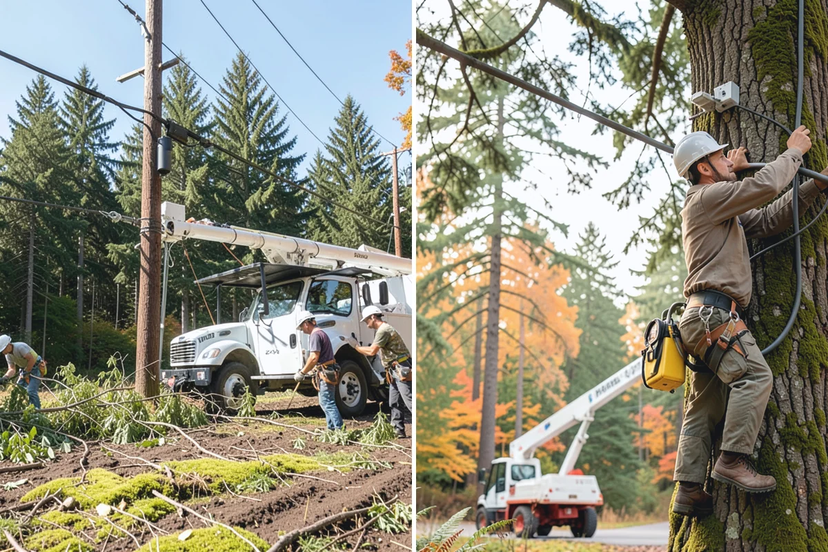 Soil testing in South Prairie, Pierce County, WA - Inspect the tree and its site