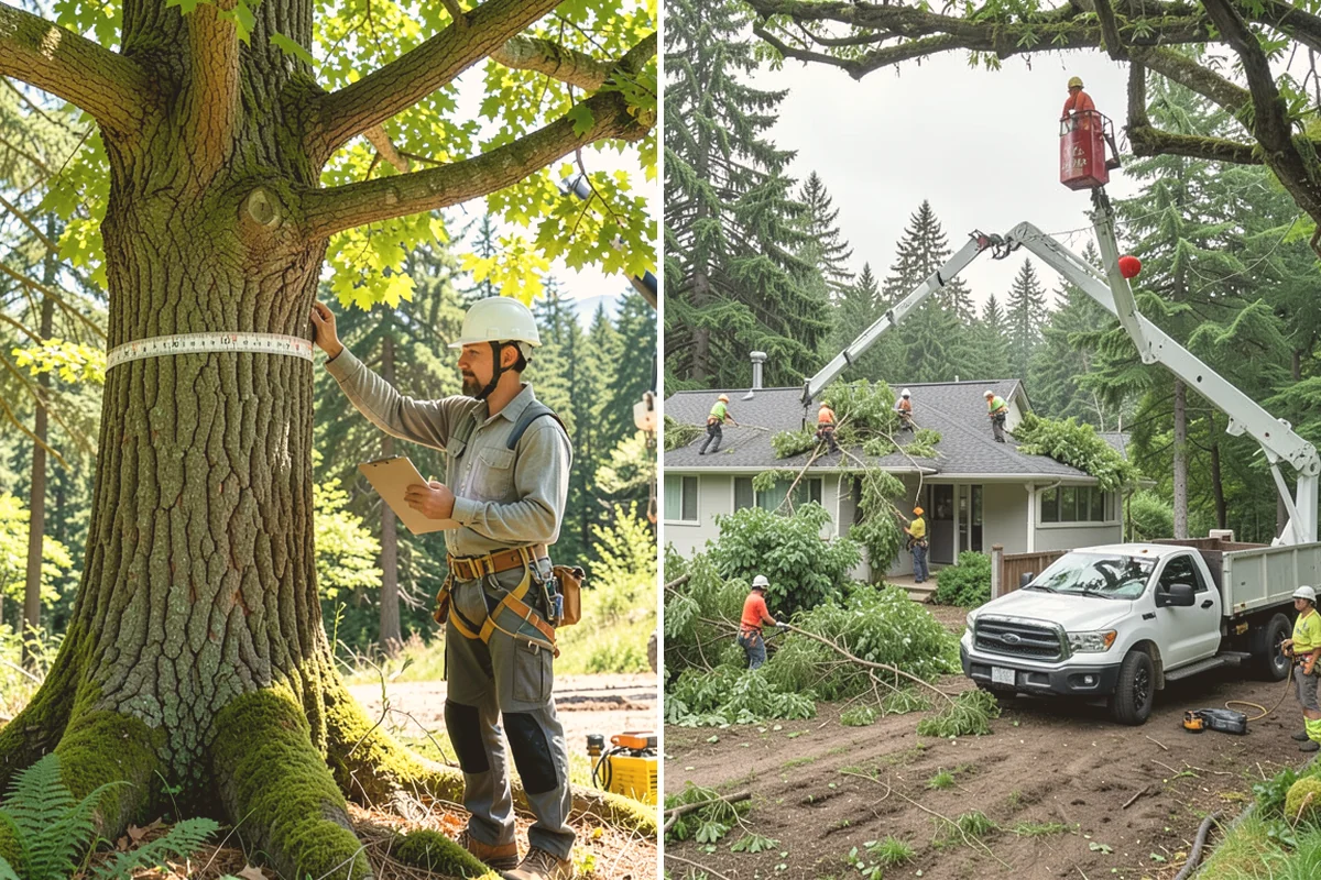 Soil testing in Stanwood, Snohomish County, WA - Inspect the tree and its site