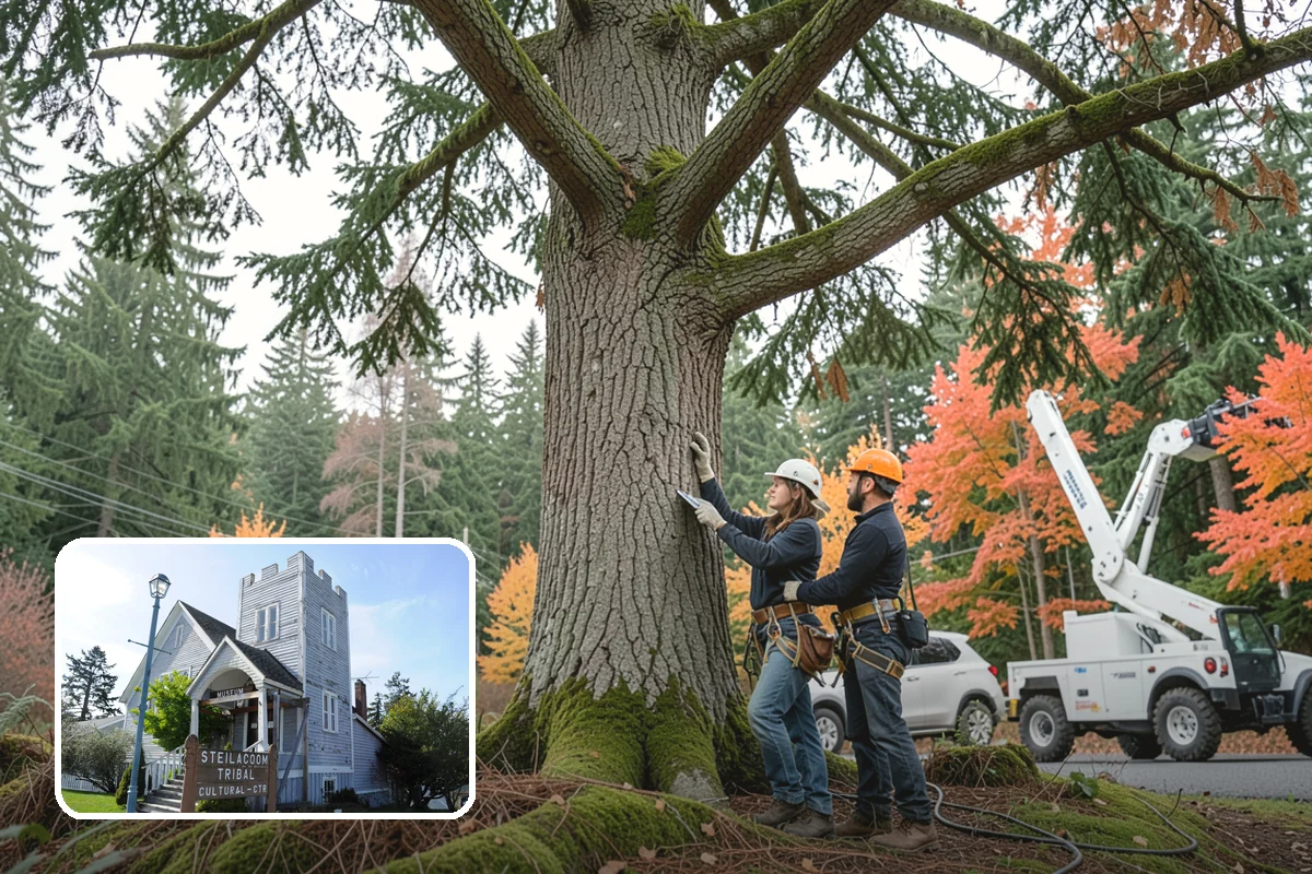Soil testing in Steilacoom, Pierce County, WA - Supports long-term tree health and stability