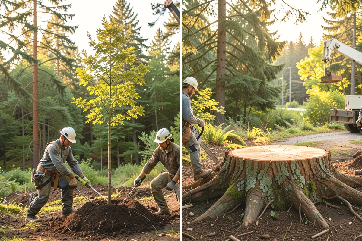 Soil testing in Tacoma, Pierce County, WA - Inspect the tree and its site