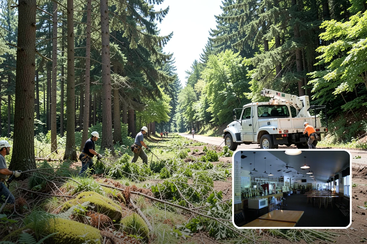 Static cabling installation in Black Diamond, King County, WA - Reduces the risk of limb or stem failure