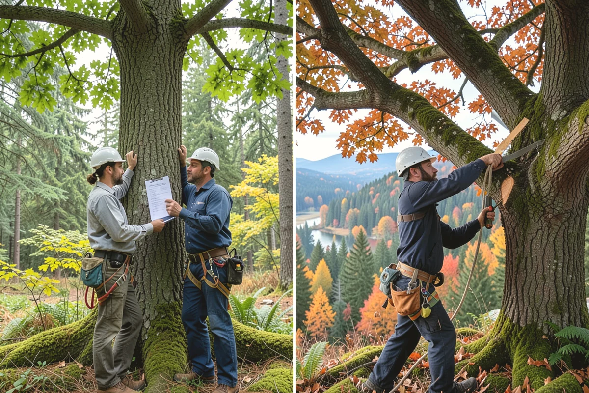 Static cabling installation in Black Diamond, King County, WA - Assess structural defects and load paths