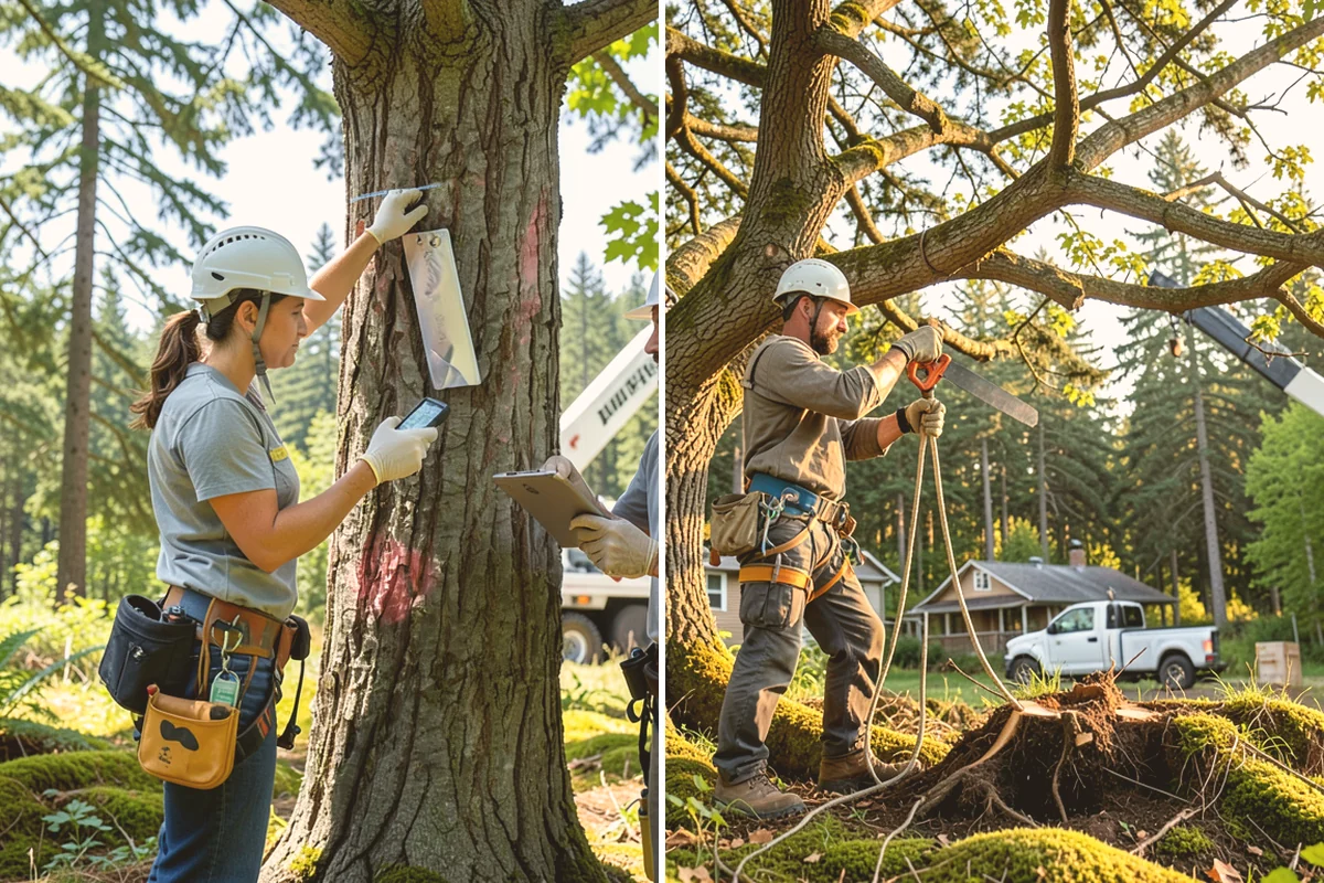 Static cabling installation in Bothell, King County, WA - Assess structural defects and load paths