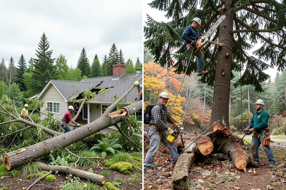 Static cabling installation in Clyde Hill, King County, WA - Assess structural defects and load paths