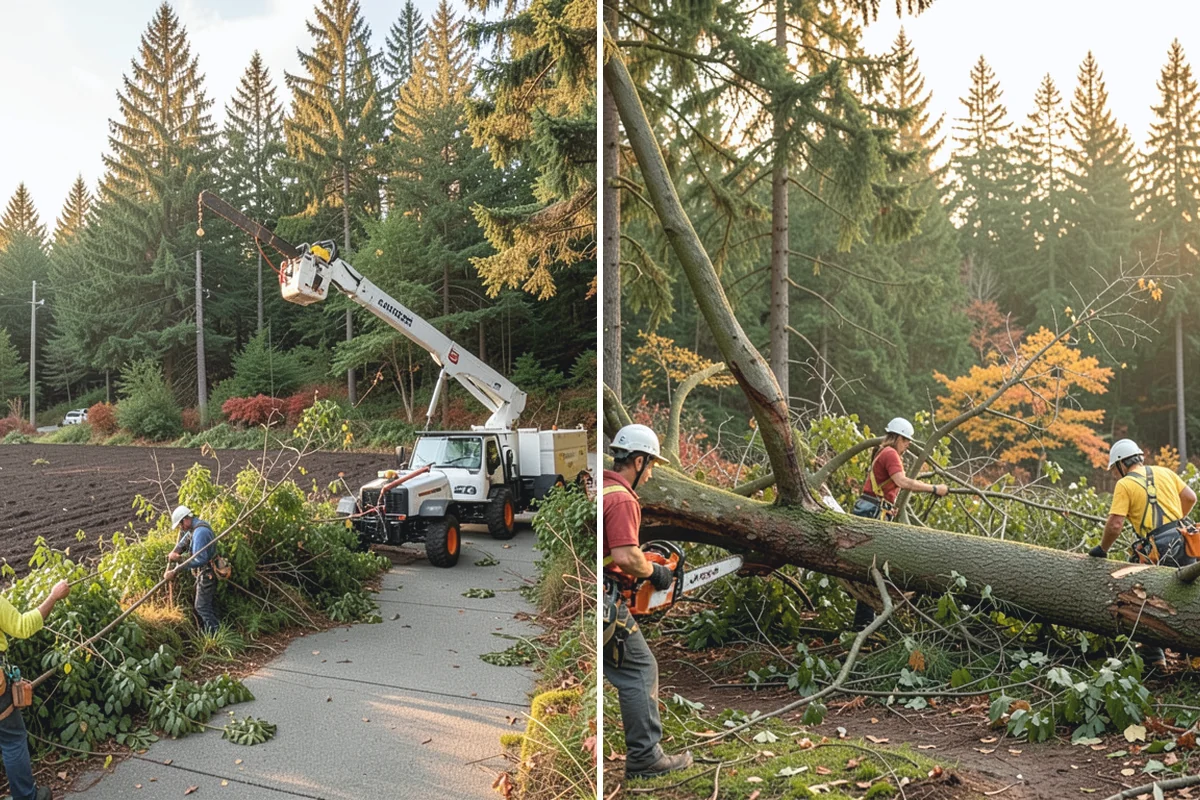 Static cabling installation in Darrington, Snohomish County, WA - Assess structural defects and load paths