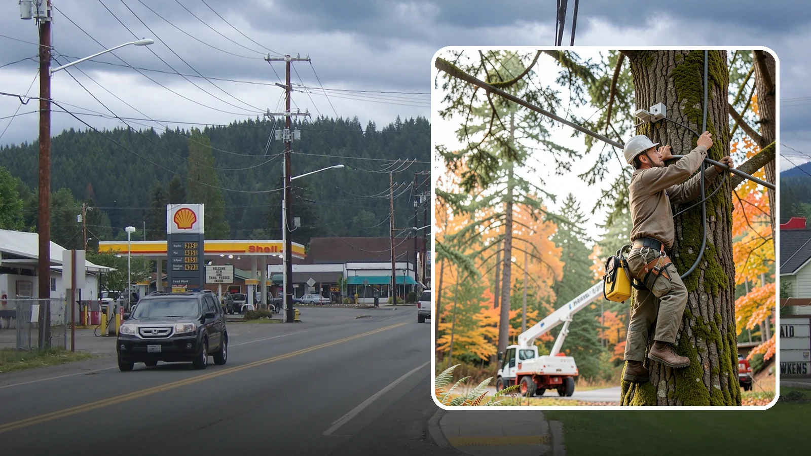 Static cabling installation in Granite Falls, Snohomish County, WA - The installation of rigid cable systems that limit movement.