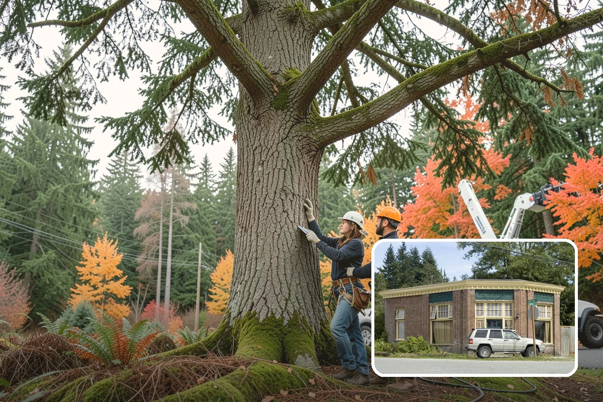 Static cabling installation in Hamilton, Skagit County, WA - Reduces the risk of limb or stem failure