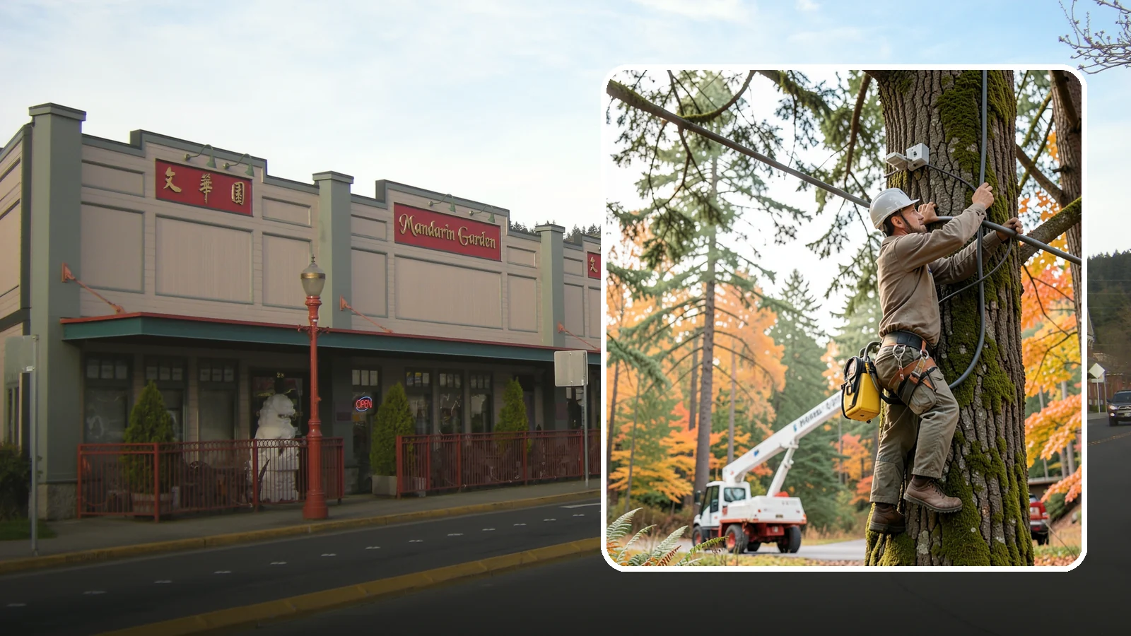 Static cabling installation in Issaquah, King County, WA - The installation of rigid cable systems that limit movement.