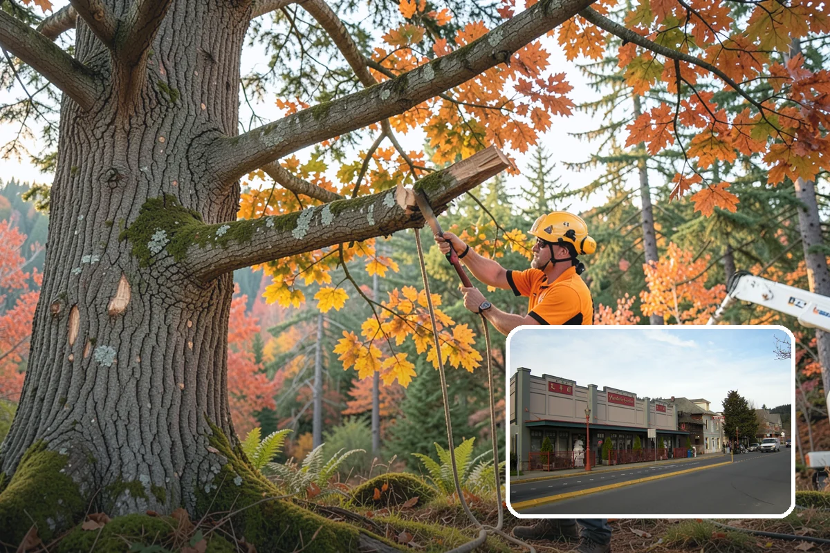 Static cabling installation in Issaquah, King County, WA - Reduces the risk of limb or stem failure