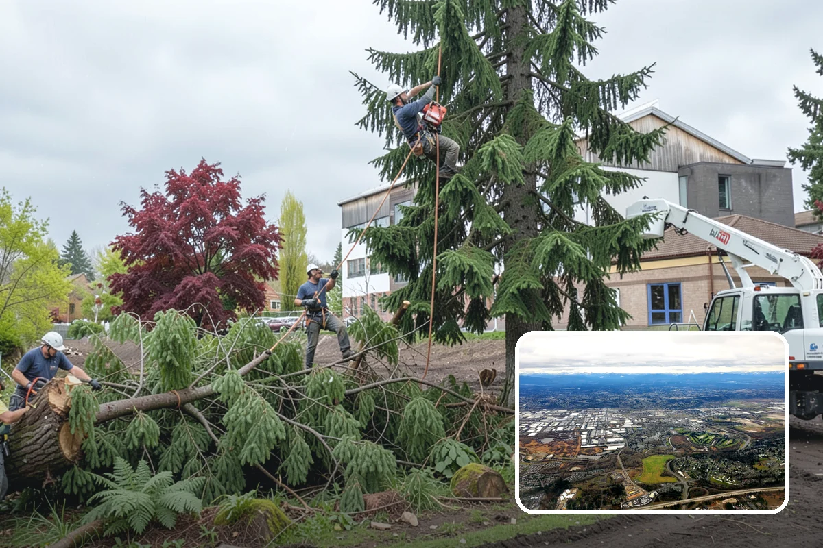 Static cabling installation in Kent, King County, WA - Reduces the risk of limb or stem failure