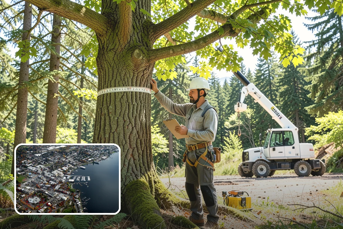 Static cabling installation in Kirkland, King County, WA - Reduces the risk of limb or stem failure