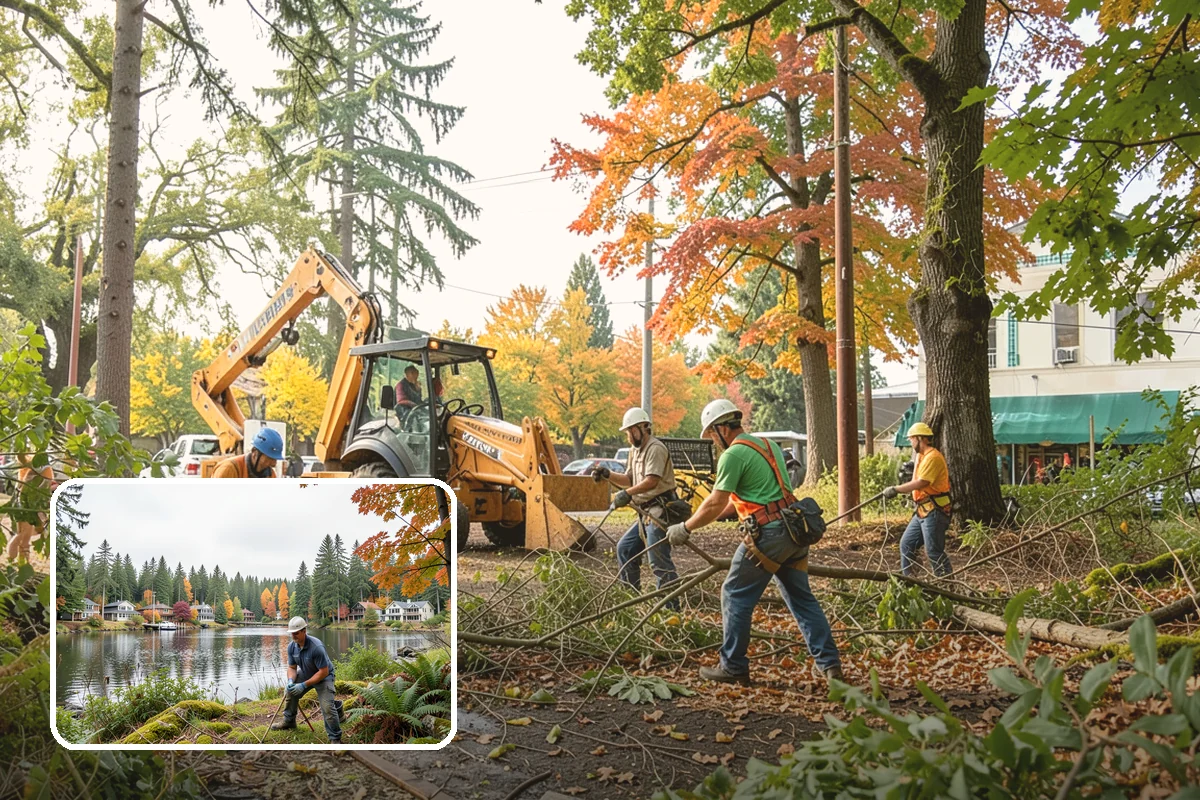 Static cabling installation in La Conner, Skagit County, WA - Reduces the risk of limb or stem failure