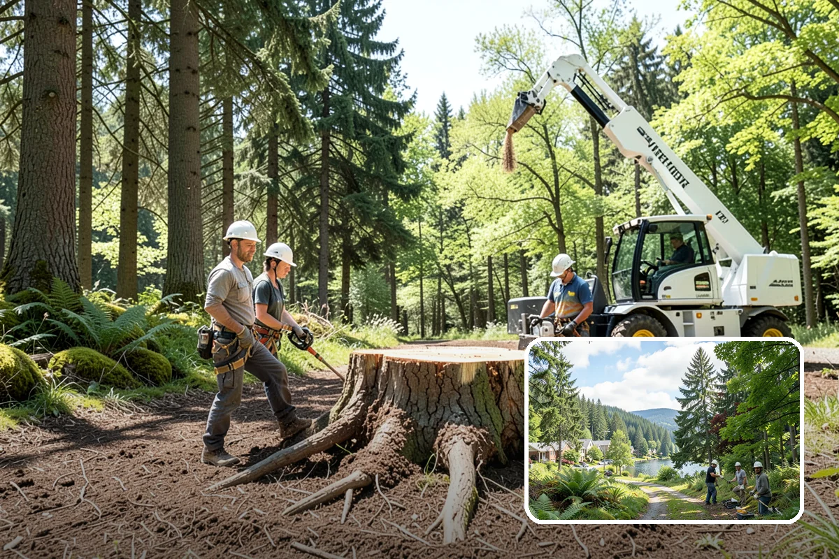 Static cabling installation in Lake Forest Park, King County, WA - Reduces the risk of limb or stem failure