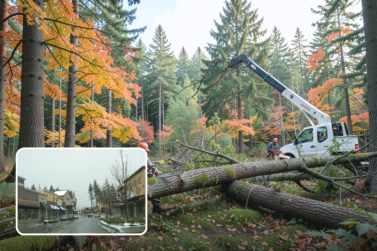 Static cabling installation in Mill Creek, Snohomish County, WA - Reduces the risk of limb or stem failure