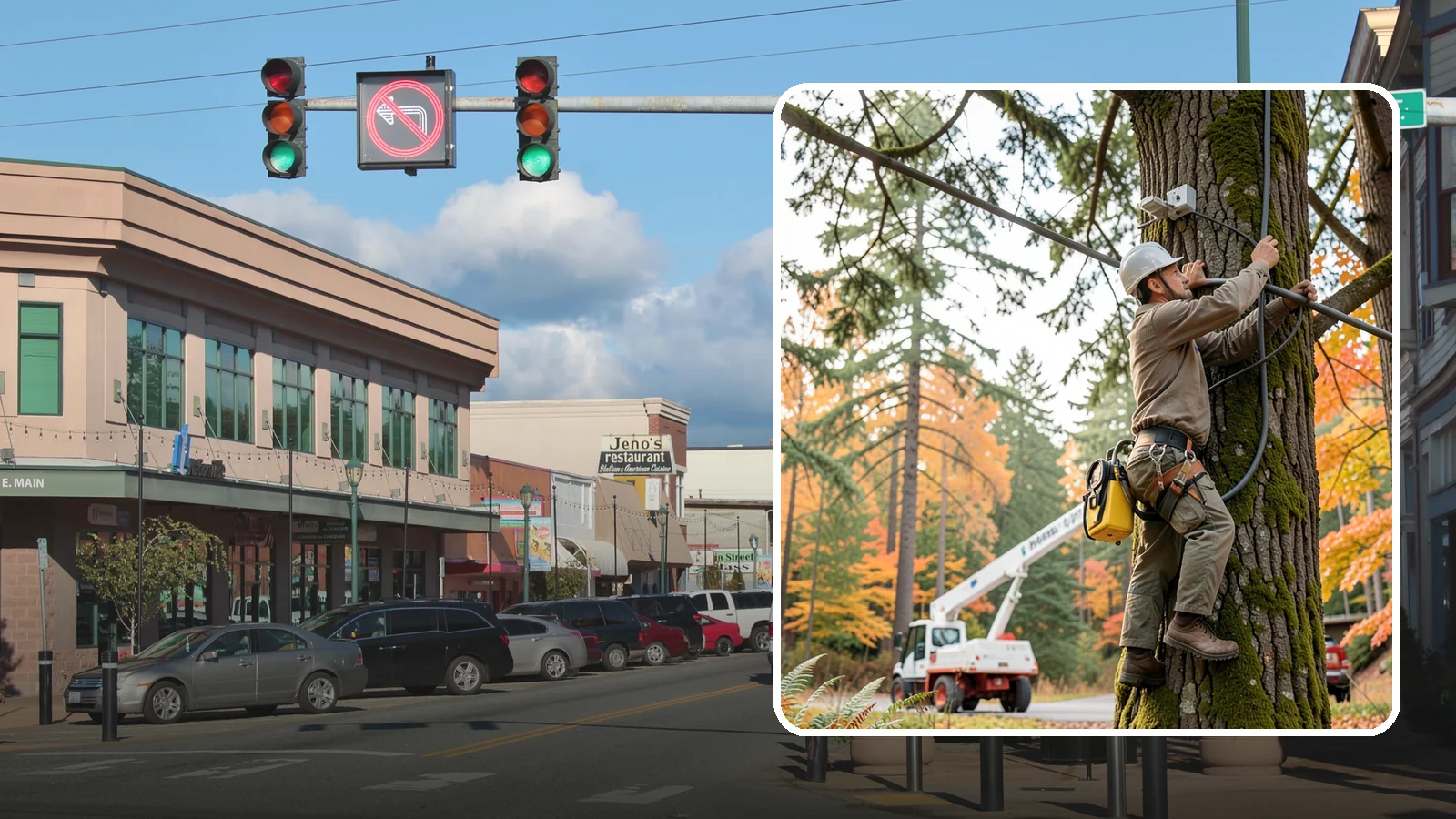 Static cabling installation in Monroe, Snohomish County, WA - The installation of rigid cable systems that limit movement.
