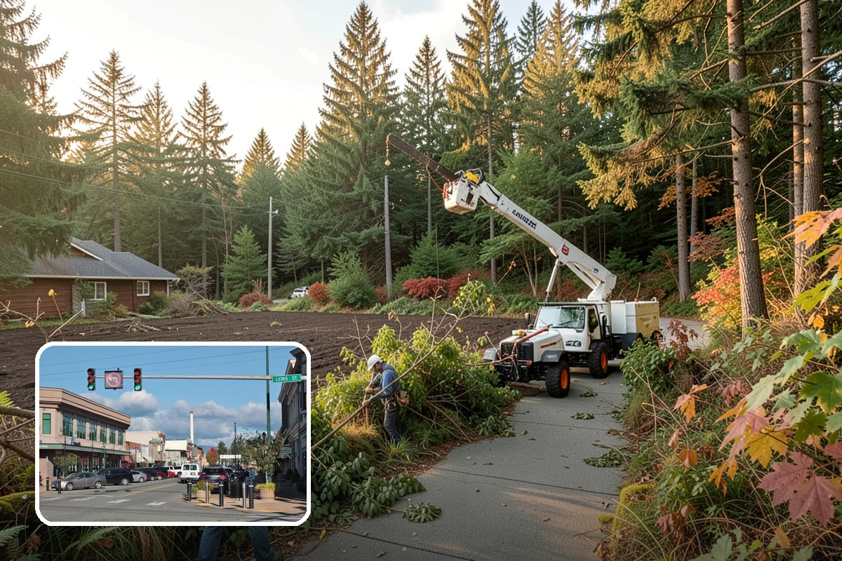 Static cabling installation in Monroe, Snohomish County, WA - Reduces the risk of limb or stem failure