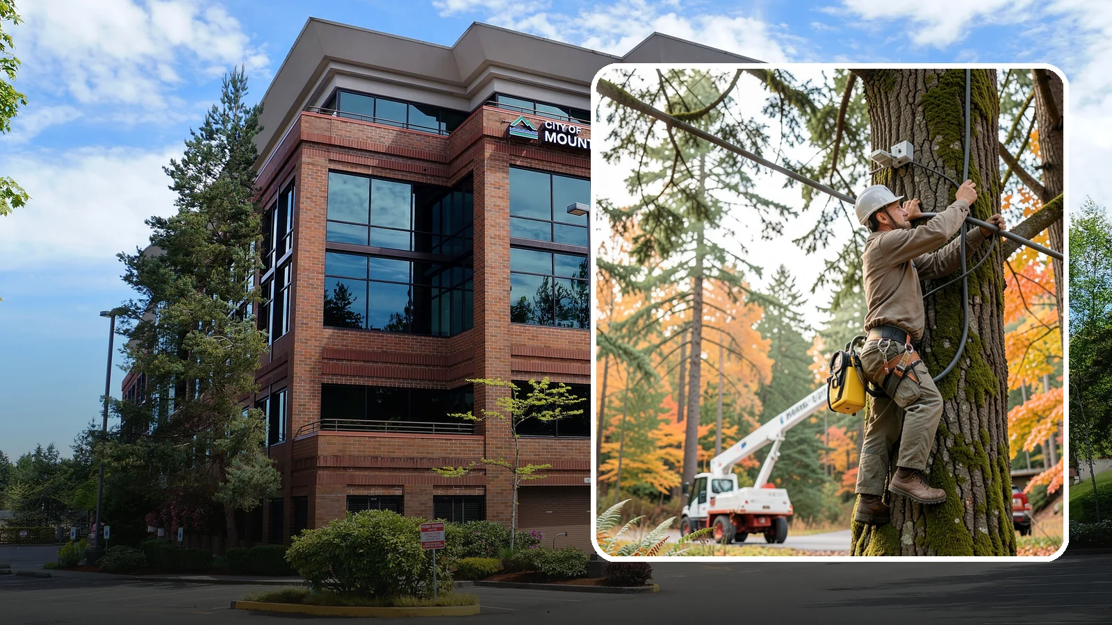 Static cabling installation in Mountlake Terrace, Snohomish County, WA - The installation of rigid cable systems that limit movement.