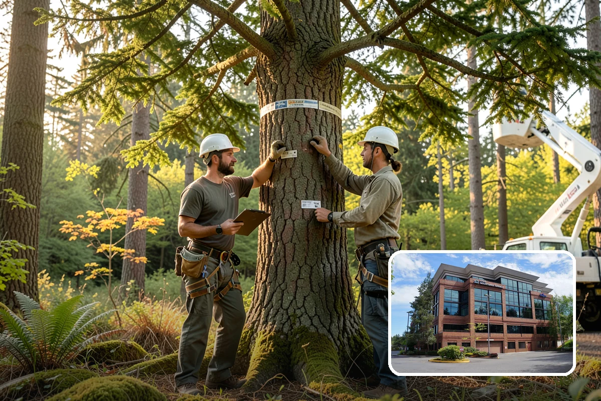 Static cabling installation in Mountlake Terrace, Snohomish County, WA - Reduces the risk of limb or stem failure