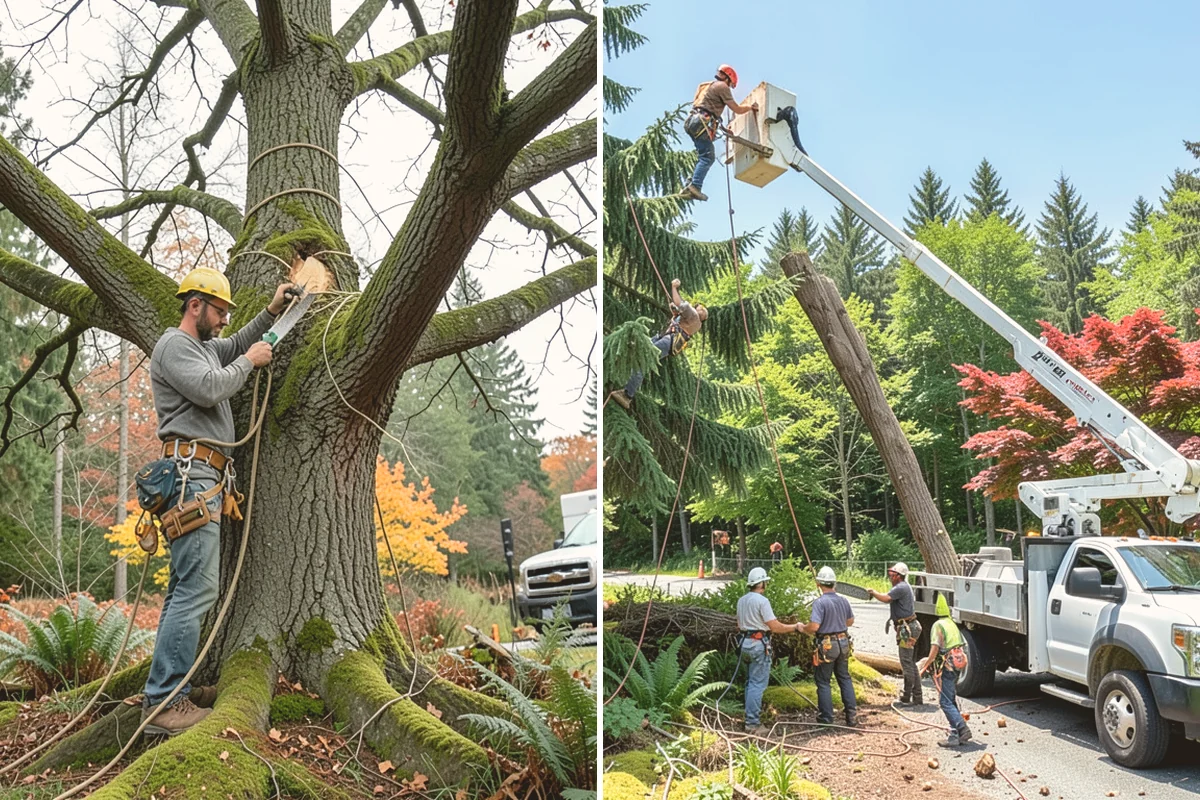Static cabling installation in Newcastle, King County, WA - Assess structural defects and load paths