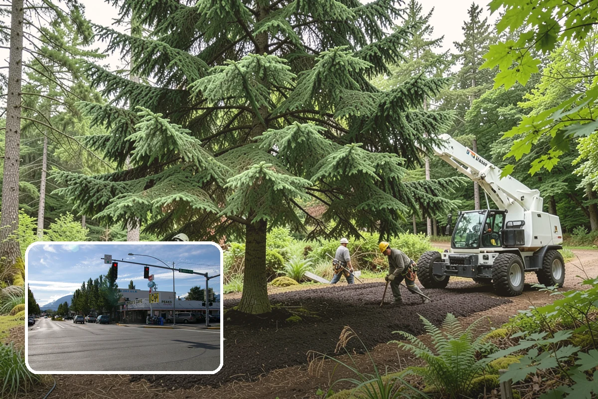 Static cabling installation in North Bend, King County, WA - Reduces the risk of limb or stem failure