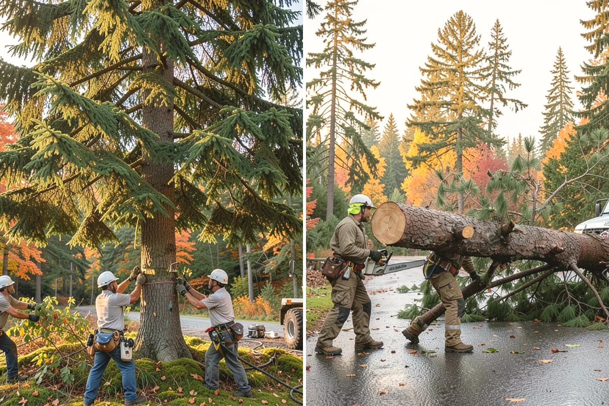Static cabling installation in North Bend, King County, WA - Assess structural defects and load paths