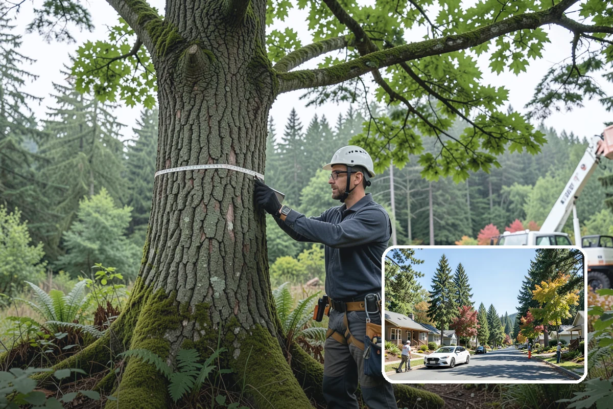 Static cabling installation in Orting, Pierce County, WA - Reduces the risk of limb or stem failure