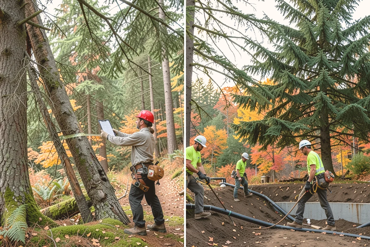 Static cabling installation in Orting, Pierce County, WA - Assess structural defects and load paths
