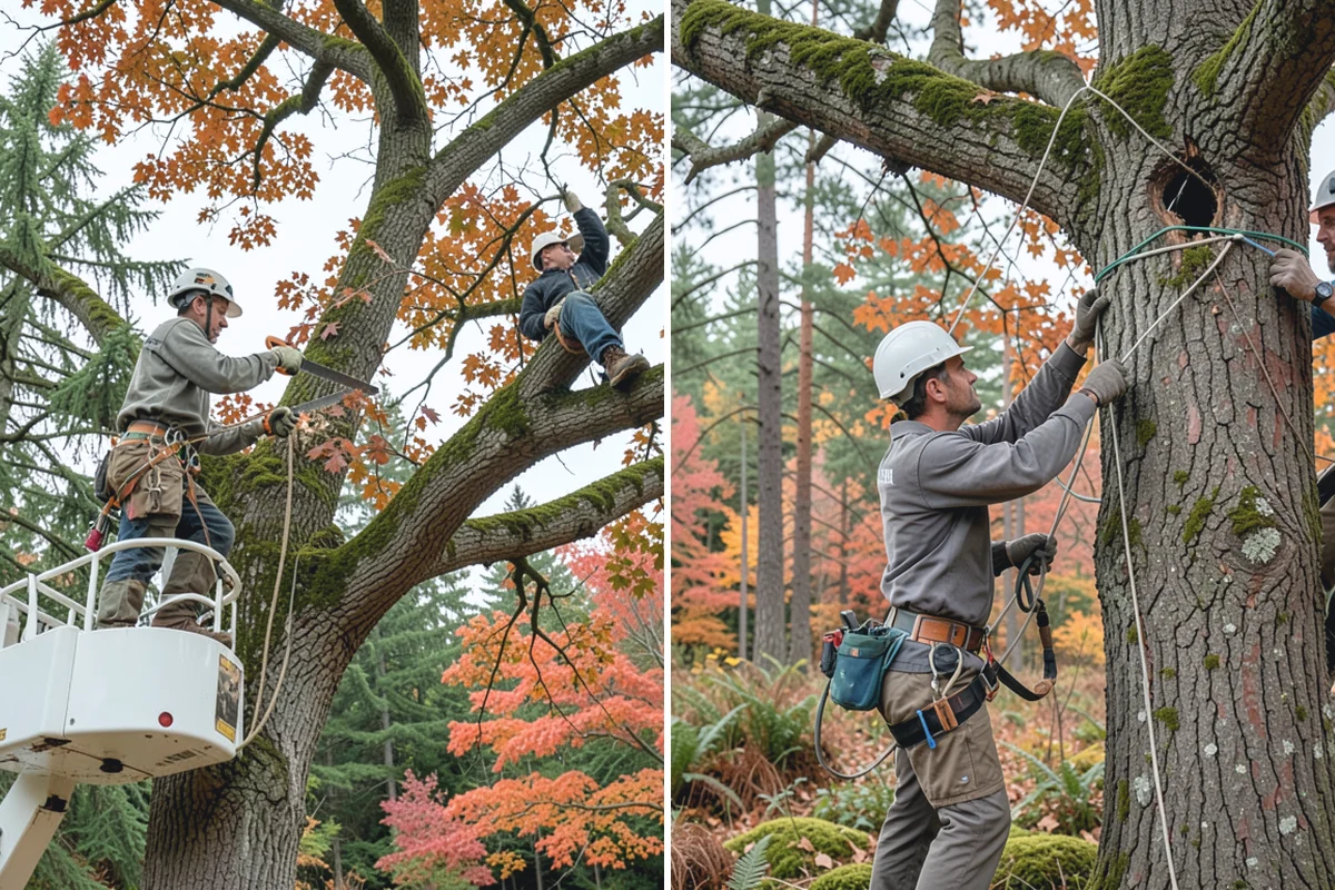 Static cabling installation in Redmond, King County, WA - Assess structural defects and load paths