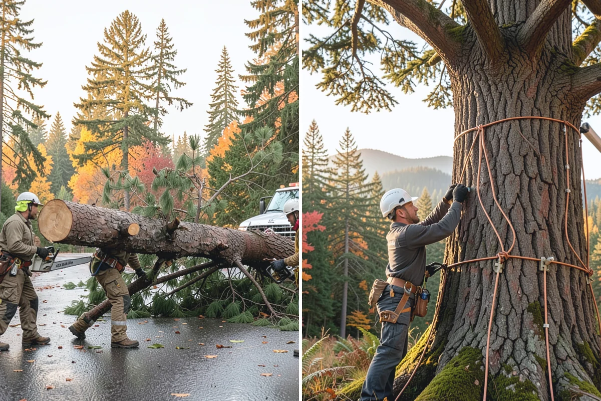 Static cabling installation in Renton, King County, WA - Assess structural defects and load paths