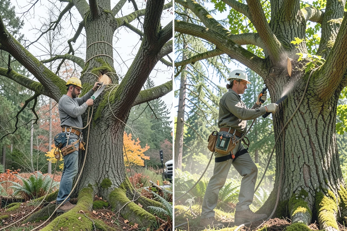Static cabling installation in Roy, Pierce County, WA - Assess structural defects and load paths