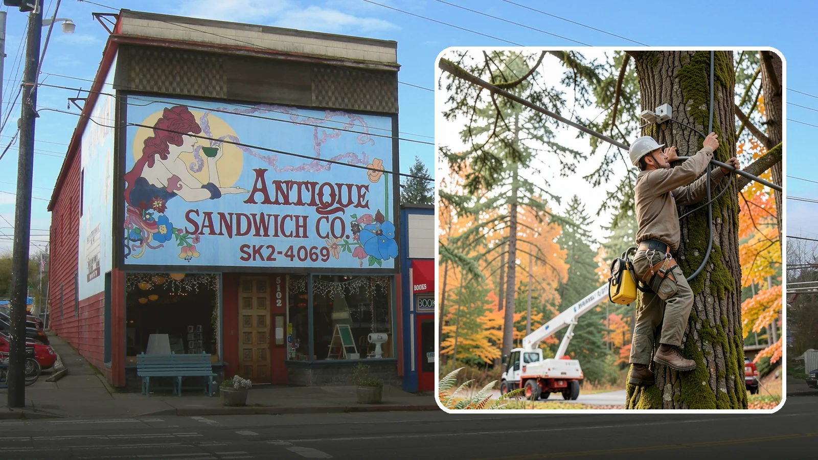 Static cabling installation in Ruston, Pierce County, WA - The installation of rigid cable systems that limit movement.