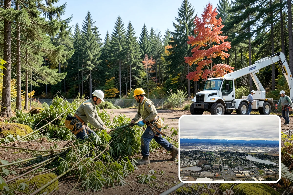 Static cabling installation in SeaTac, King County, WA - Reduces the risk of limb or stem failure
